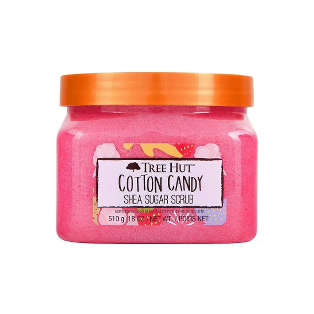 Tree Hut Watermelon Body Scrub, Exfoliating & Hydrating Sugar Scrub with Shea Butter & Essential Oils, Smooth Skin, Body Exfoliator For All Skin Types, Self Care Gifts for Women, Vegan, 18 Oz