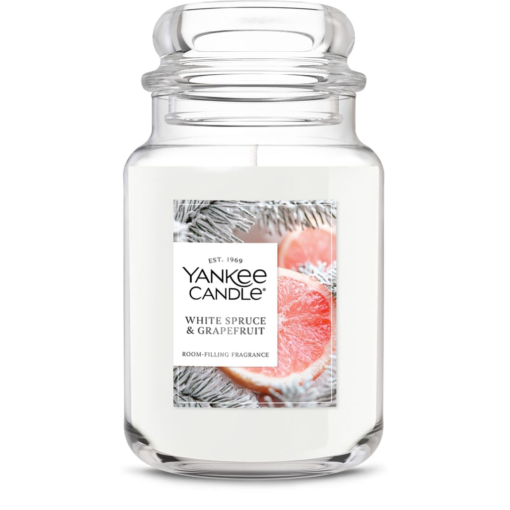 Yankee Candle Mid Summer's Night, Scented Candle, 22oz Large Jar with up to 150 Hour Burn, Giftable