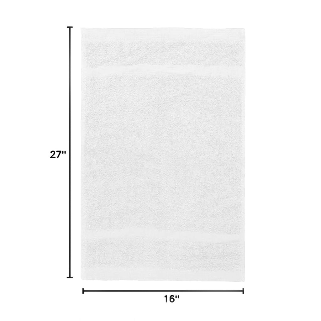 Avalon Towels Salon Towel - Pink Hand Towels Bulk Pack of 24 - 100% Cotton Absorbent Spa, Facial & Gym Towel for Working Out - 16x27 Inches (Not Bleach Proof)