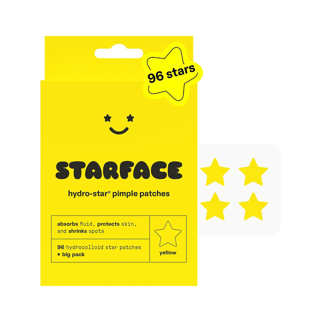 Starface Hydro-Star Holographic Pimple Patch Refills, Hydrocolloid, Dermatologist Tested, Covers and Protects Spots, Absorbs Pimple Gunk, Vegan, Cruelty-Free Skincare, Amazon Exclusive (36 Count)