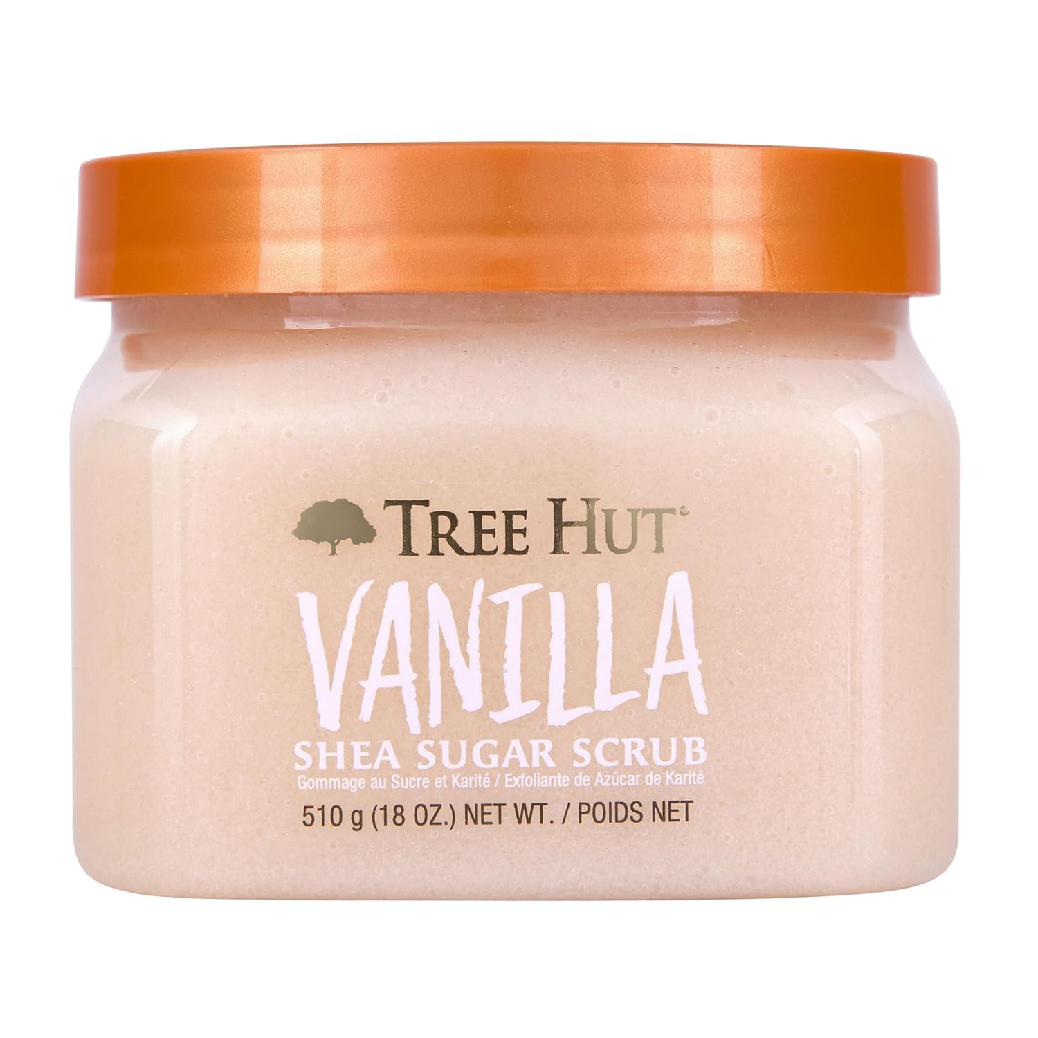 Tree Hut Watermelon Body Scrub, Exfoliating & Hydrating Sugar Scrub with Shea Butter & Essential Oils, Smooth Skin, Body Exfoliator For All Skin Types, Self Care Gifts for Women, Vegan, 18 Oz