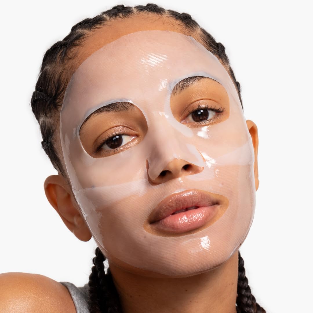 LOOPS VARIETY LOOP KIT - The Best Hydrogel Korean Face Masks for Every Skin Moment - Loops Face Mask - 5 Masks for Hydrating, Detoxifying, Repairing, Soothing, and Rejuvenating - All Skin Types 5pc