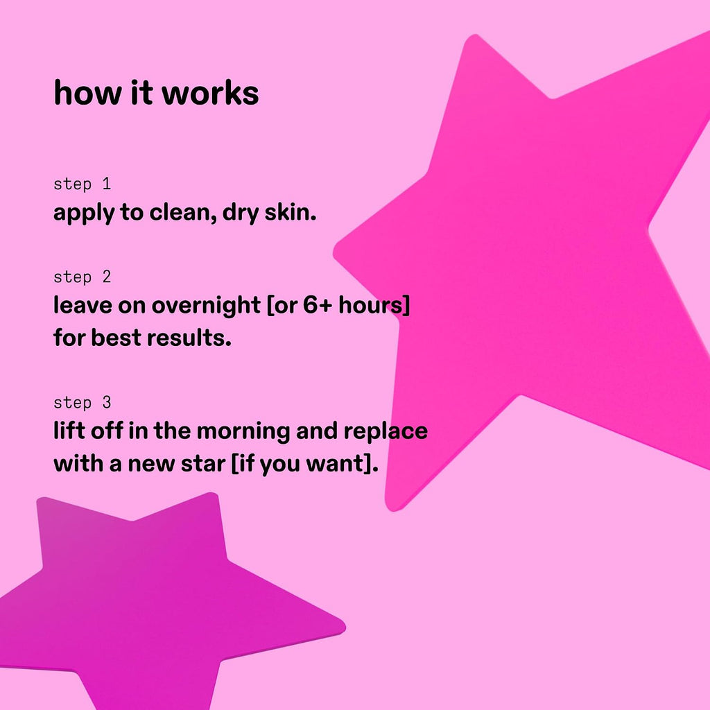 Starface Hydro-Star Holographic Pimple Patch Refills, Hydrocolloid, Dermatologist Tested, Covers and Protects Spots, Absorbs Pimple Gunk, Vegan, Cruelty-Free Skincare, Amazon Exclusive (36 Count)