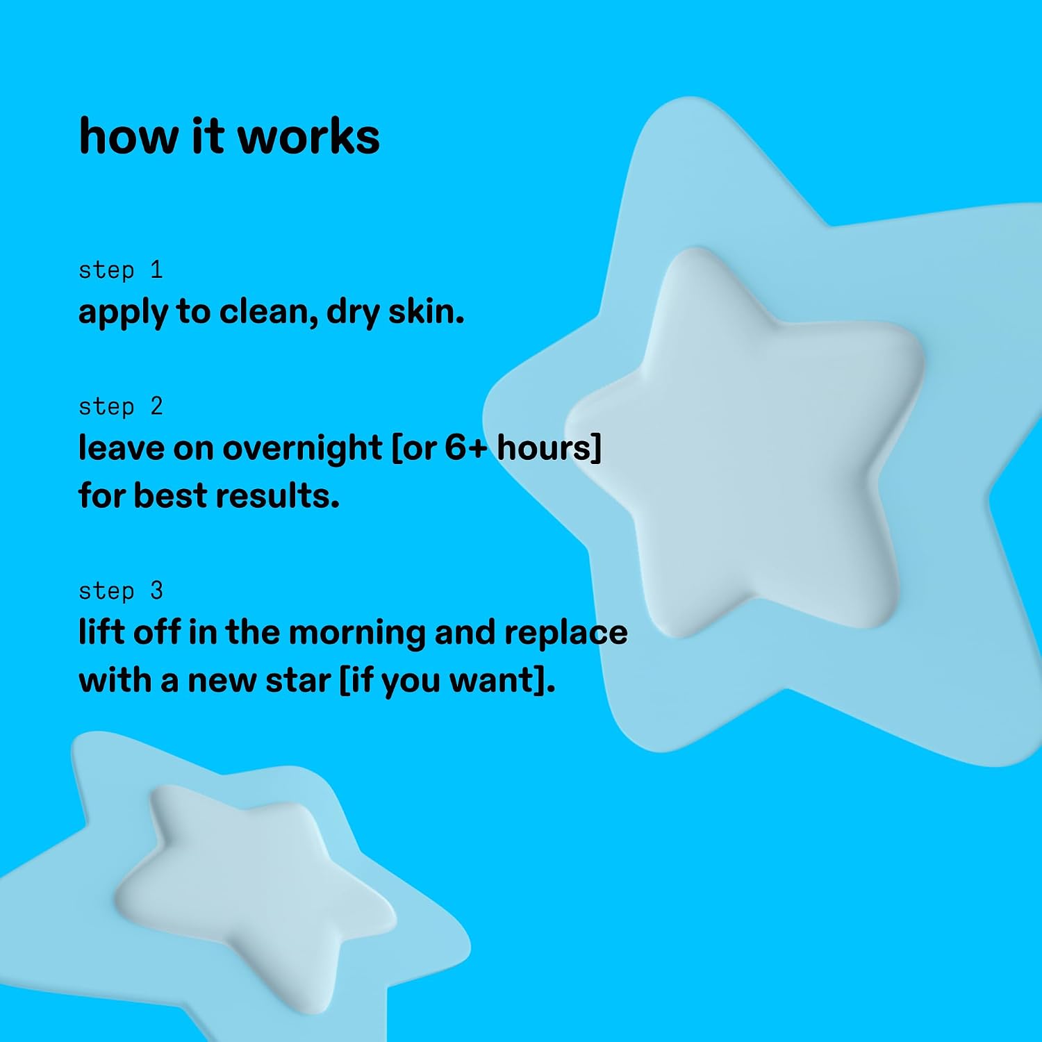 Starface Hydro-Star Holographic Pimple Patch Refills, Hydrocolloid, Dermatologist Tested, Covers and Protects Spots, Absorbs Pimple Gunk, Vegan, Cruelty-Free Skincare, Amazon Exclusive (36 Count)