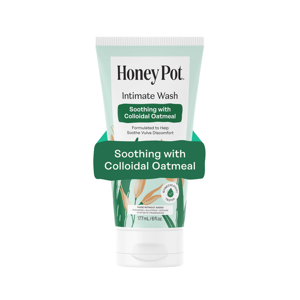 The Honey Pot Company - Feminine Wash - Herbal Infused - Sensitive Skin Types - PH Balanced Plant Based Hygiene Products - Sensitive w/Rosewater - 5.51 Fluid Oz.