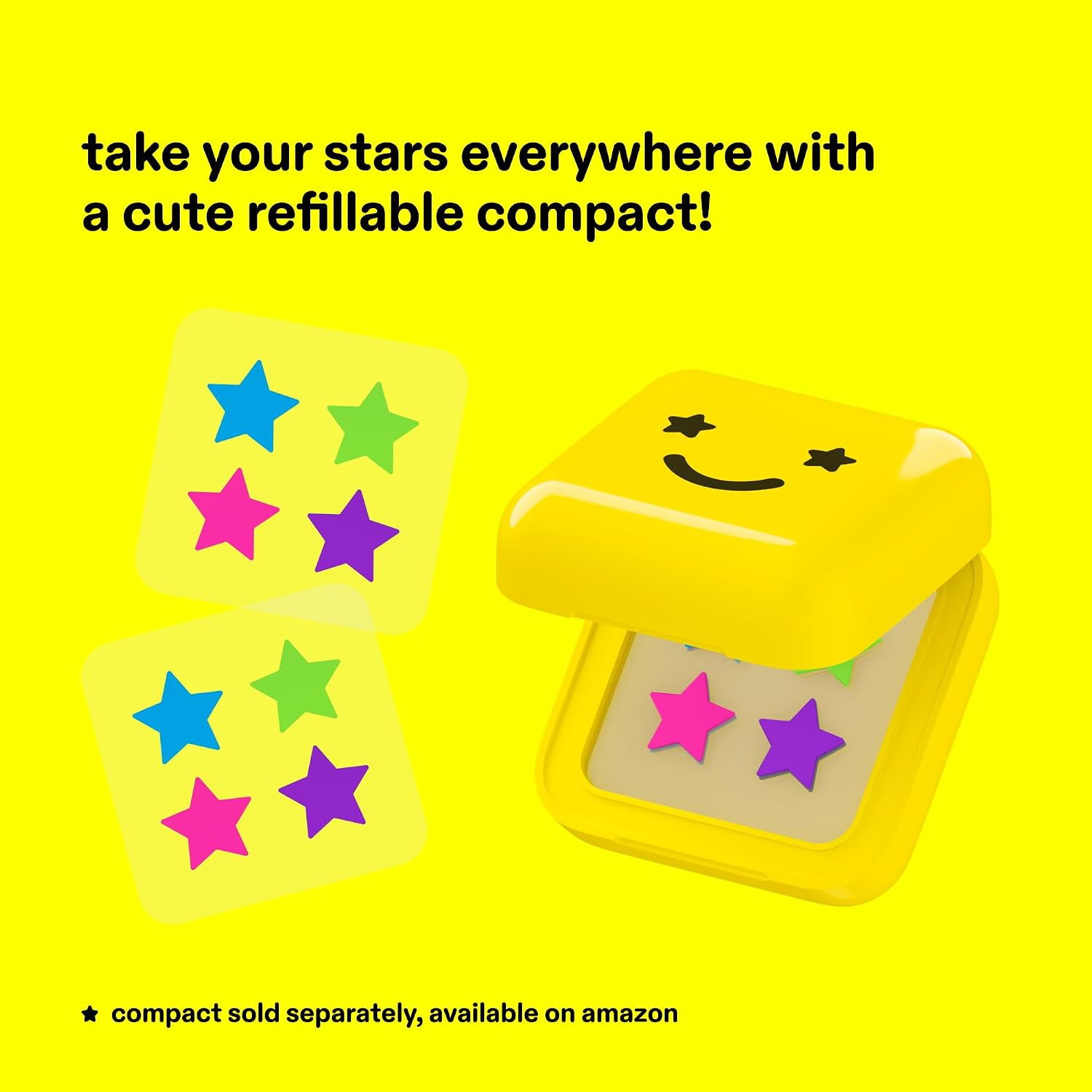 Starface Hydro-Star Holographic Pimple Patch Refills, Hydrocolloid, Dermatologist Tested, Covers and Protects Spots, Absorbs Pimple Gunk, Vegan, Cruelty-Free Skincare, Amazon Exclusive (36 Count)