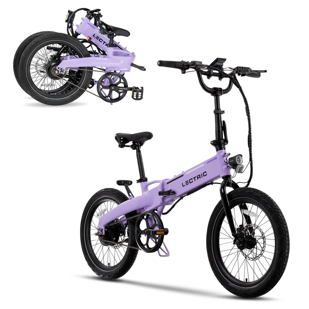 LECTRIC XP Lite2 Folding Electric Bike for Adults - Lightweight eBike with a 48V Battery Powers Up to 45-80 Mile Range, 20Mph Peak 819W Motor, Hydraulic Brakes, LCD Display, 5 Pedal Assist & Throttle