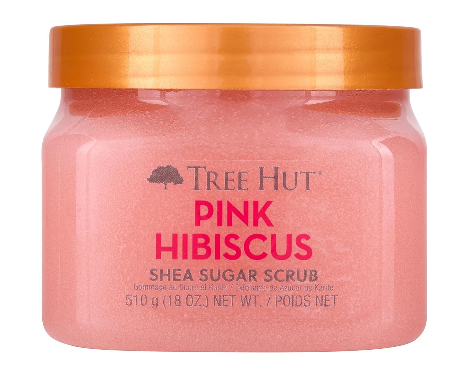 Tree Hut Watermelon Body Scrub, Exfoliating & Hydrating Sugar Scrub with Shea Butter & Essential Oils, Smooth Skin, Body Exfoliator For All Skin Types, Self Care Gifts for Women, Vegan, 18 Oz