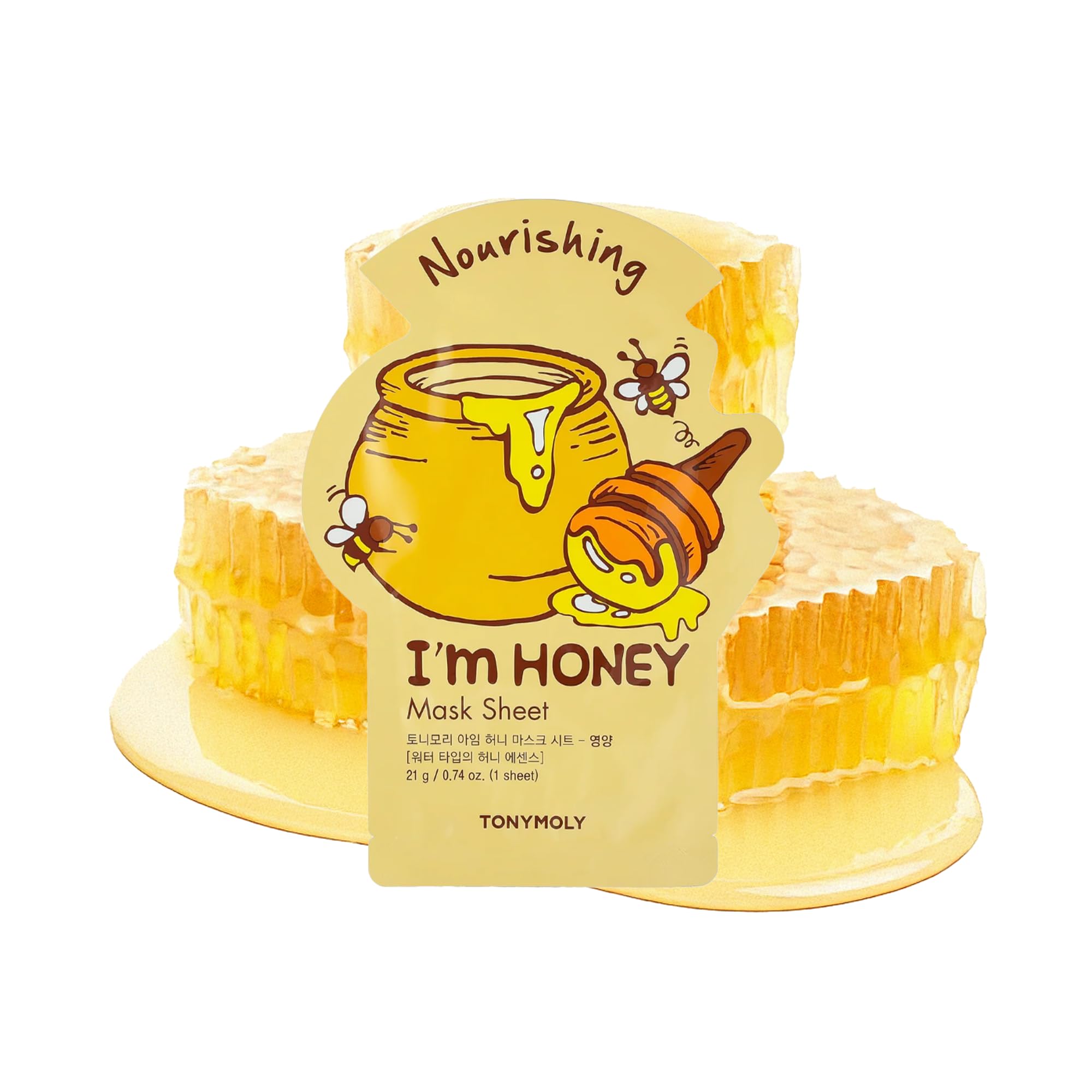 TONYMOLY I’m Sheet Mask Gift Set – Korean Face Mask Variety Pack with Hydrating & Vitamin Essences, 10 Pack