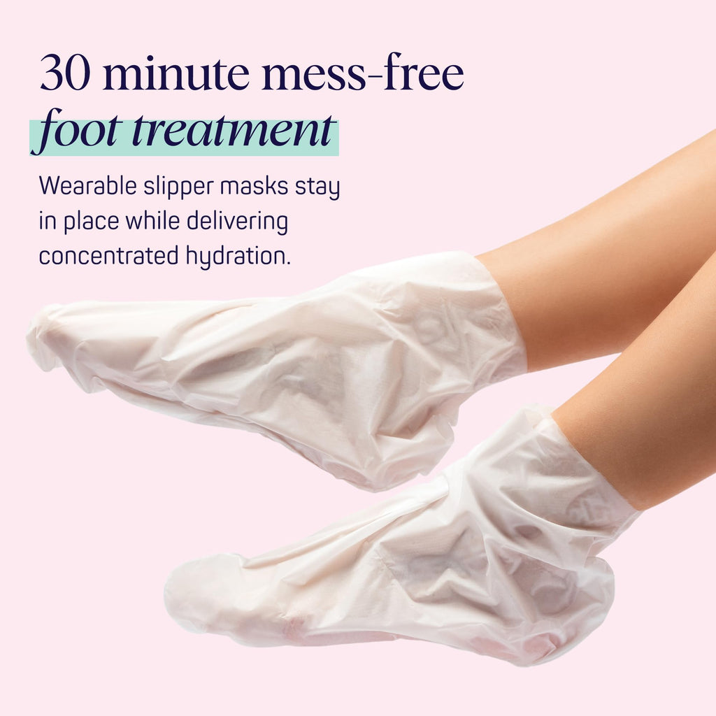 SpaLife Moisturizing Hand Gloves & Foot Mask Socks | Korean Skincare Set for Dry Cracked Hands & Dry Cracked Feet Callus Remover Alternative | Self Care Gifts for Women | 4 Hand, 4 Foot