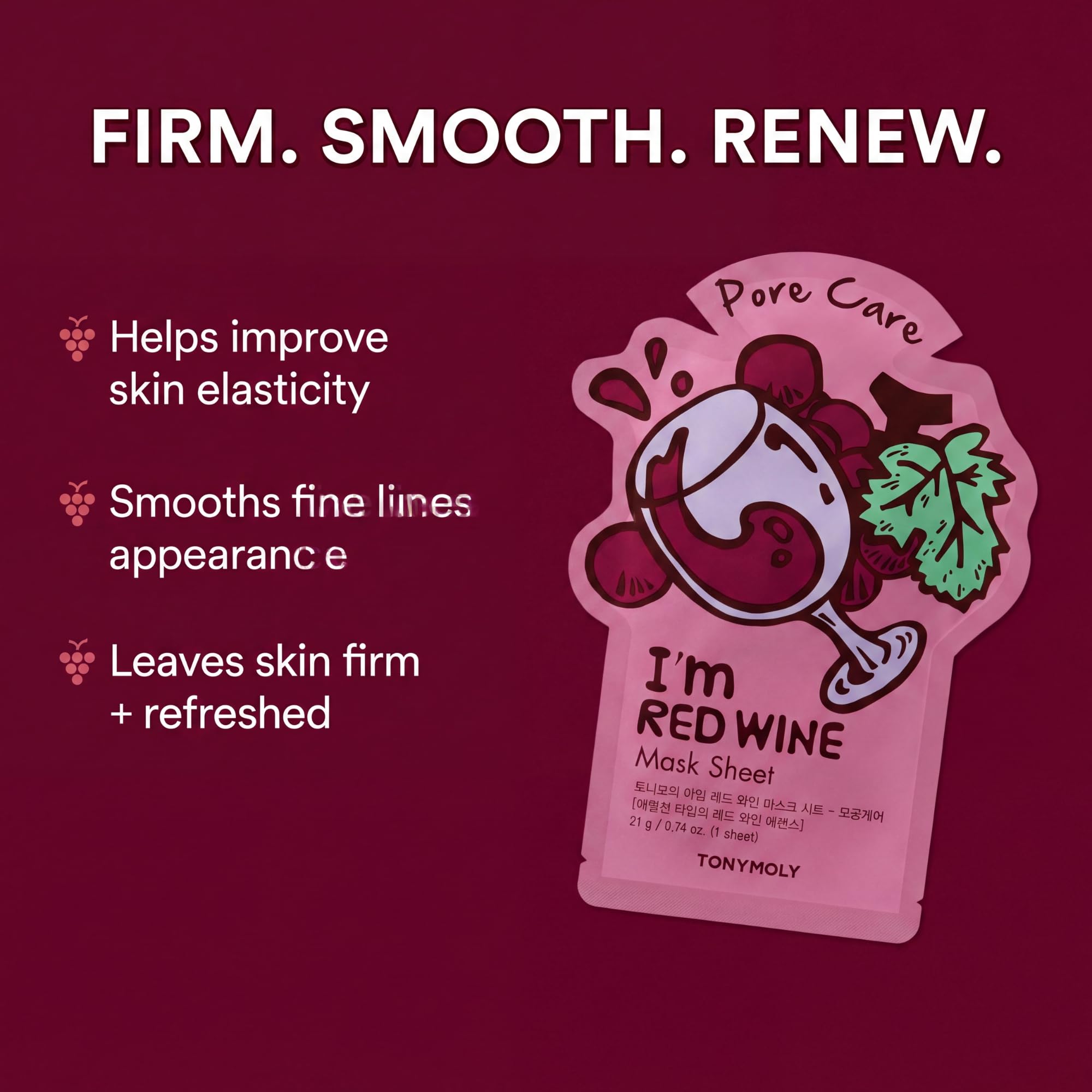 TONYMOLY I’m Sheet Mask Gift Set – Korean Face Mask Variety Pack with Hydrating & Vitamin Essences, 10 Pack