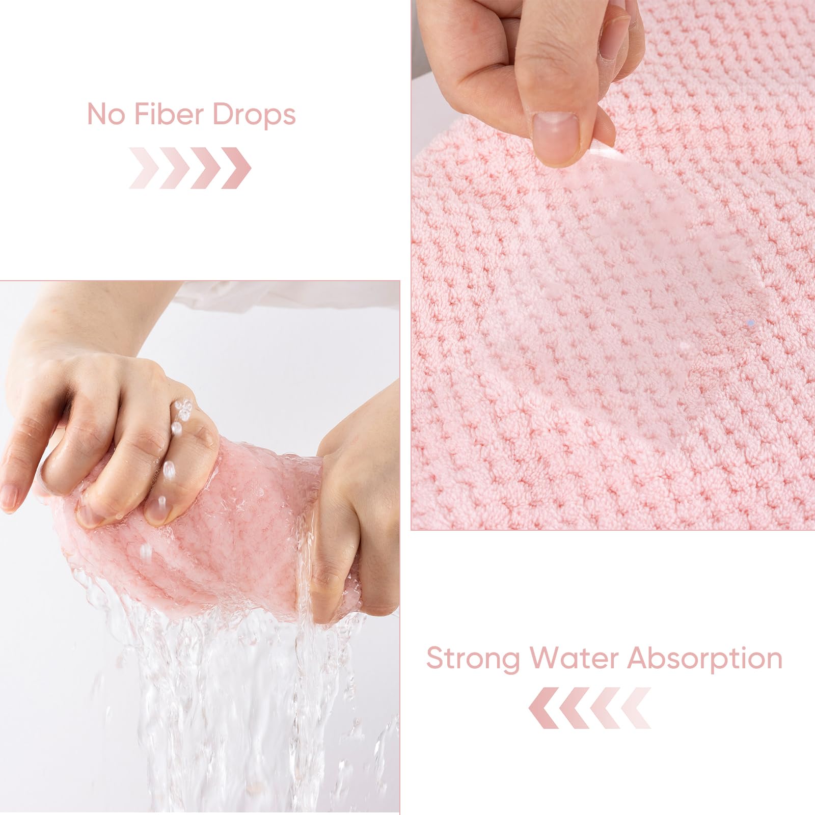 Spa Robe Bath wrap Towels for Women and Hair Drying Towel Waffle Spa Wraps with Pocket Adjustable Closure Lightweight Towel Wraps for Bath Shower (4, Purple)