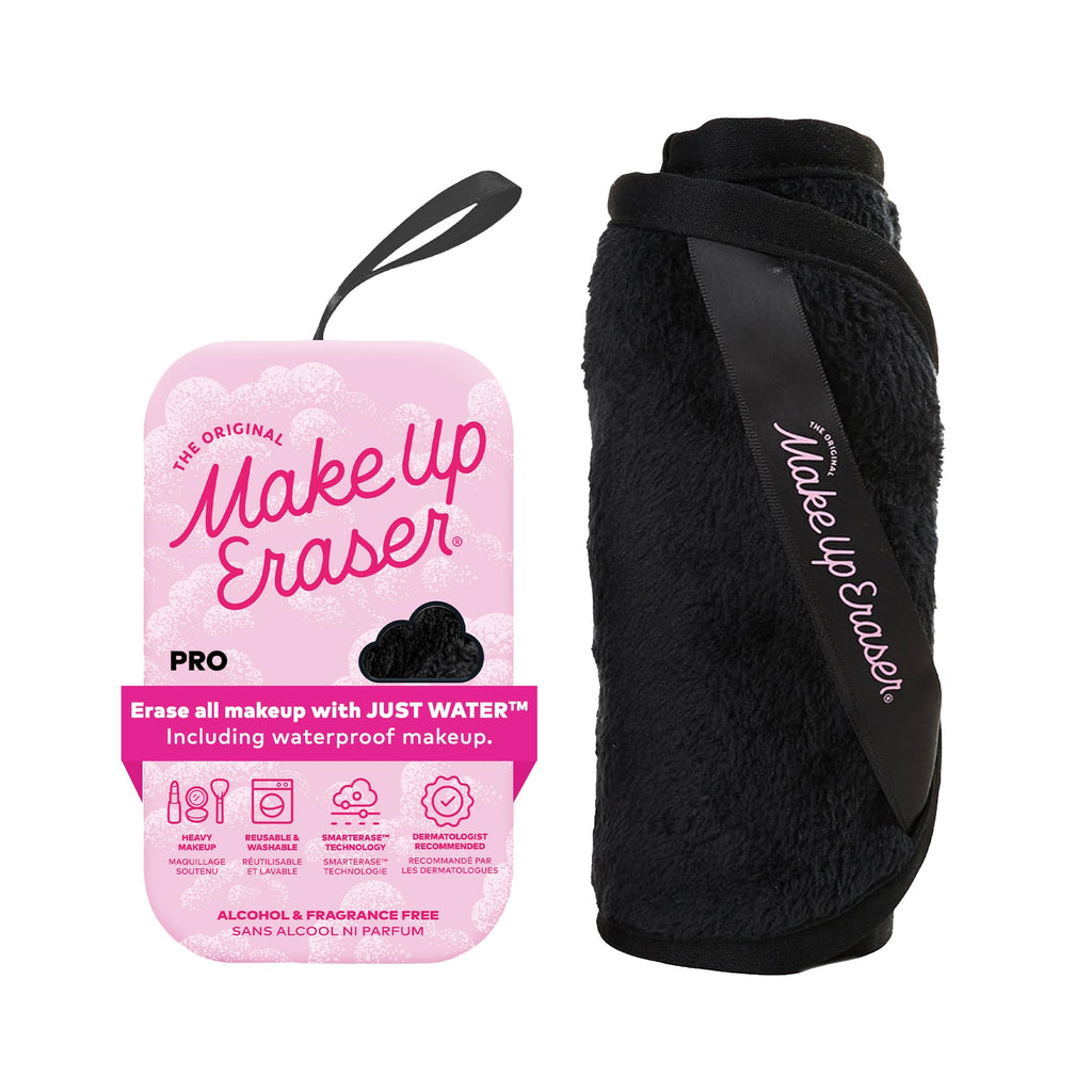 The Original MakeUp Eraser PRO, Effortlessly Remove All Makeup Using Only Water, Including Waterproof Mascara, Eyeliner, Foundation, Lipstick, Sunscreen,and More! Original Pink, 1ct.