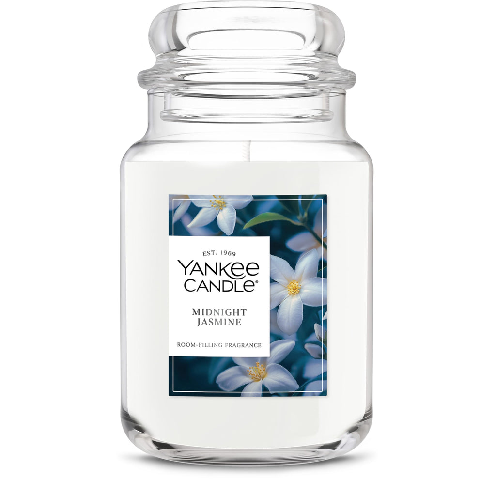 Yankee Candle Lemon Lavender Scented Candle, 22oz Large Jar with up to 150 Hour Burn Time, Giftable, Birthdays