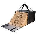 Bodaon Insulated Pizza Delivery Bag, 20" x 20" x 6" Pizza Warmer Bags for Carry Hot, Food Warmers for Parties, Pizza Thermal Insulation, Pizza Carrier for Catering, Red, 1-Pack