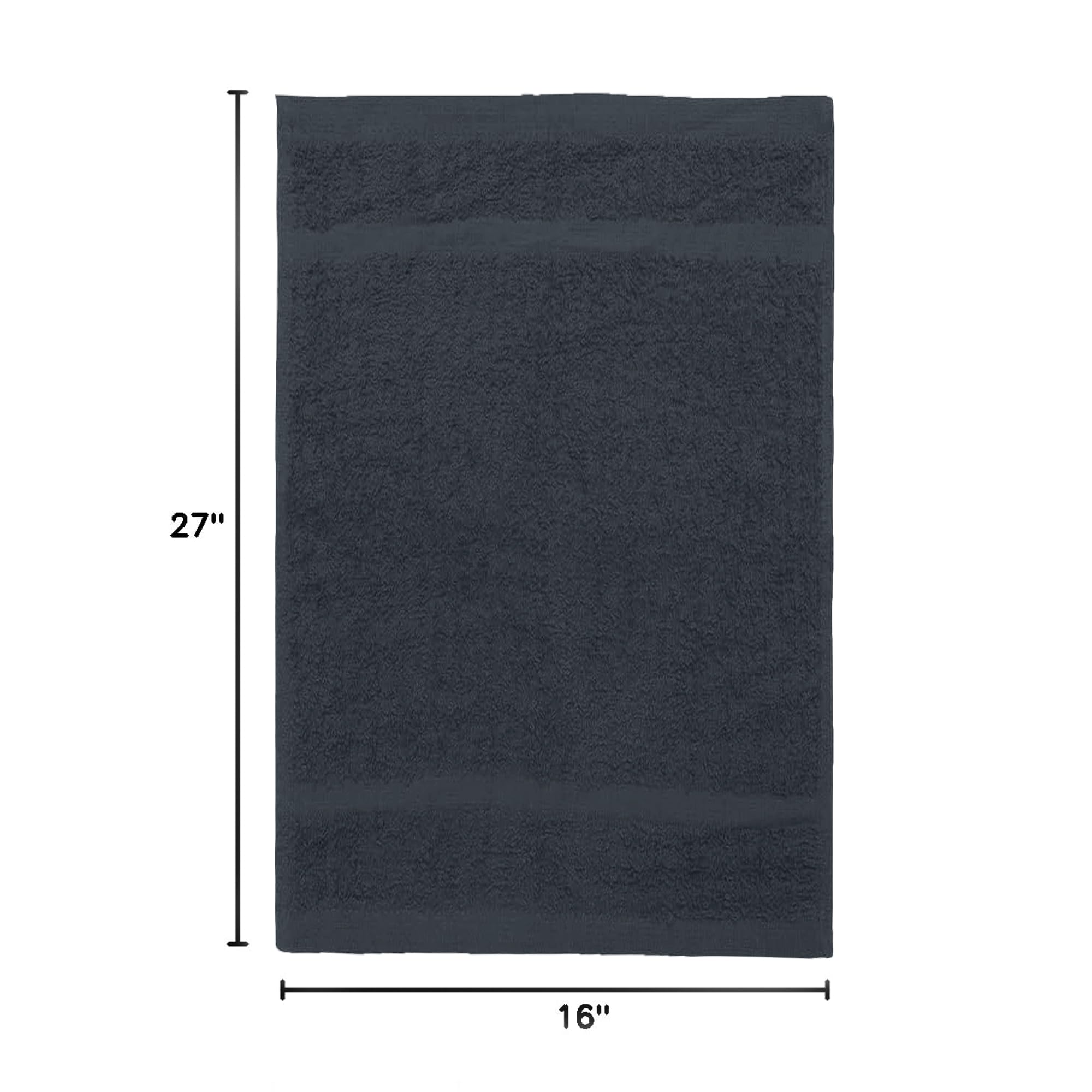 Avalon Towels Salon Towel - Pink Hand Towels Bulk Pack of 24 - 100% Cotton Absorbent Spa, Facial & Gym Towel for Working Out - 16x27 Inches (Not Bleach Proof)