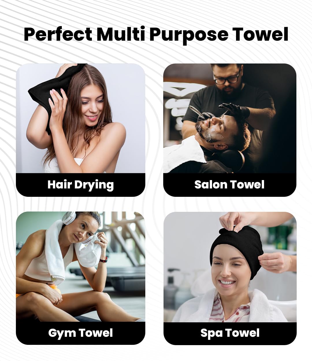 Avalon Towels Salon Towel - Pink Hand Towels Bulk Pack of 24 - 100% Cotton Absorbent Spa, Facial & Gym Towel for Working Out - 16x27 Inches (Not Bleach Proof)