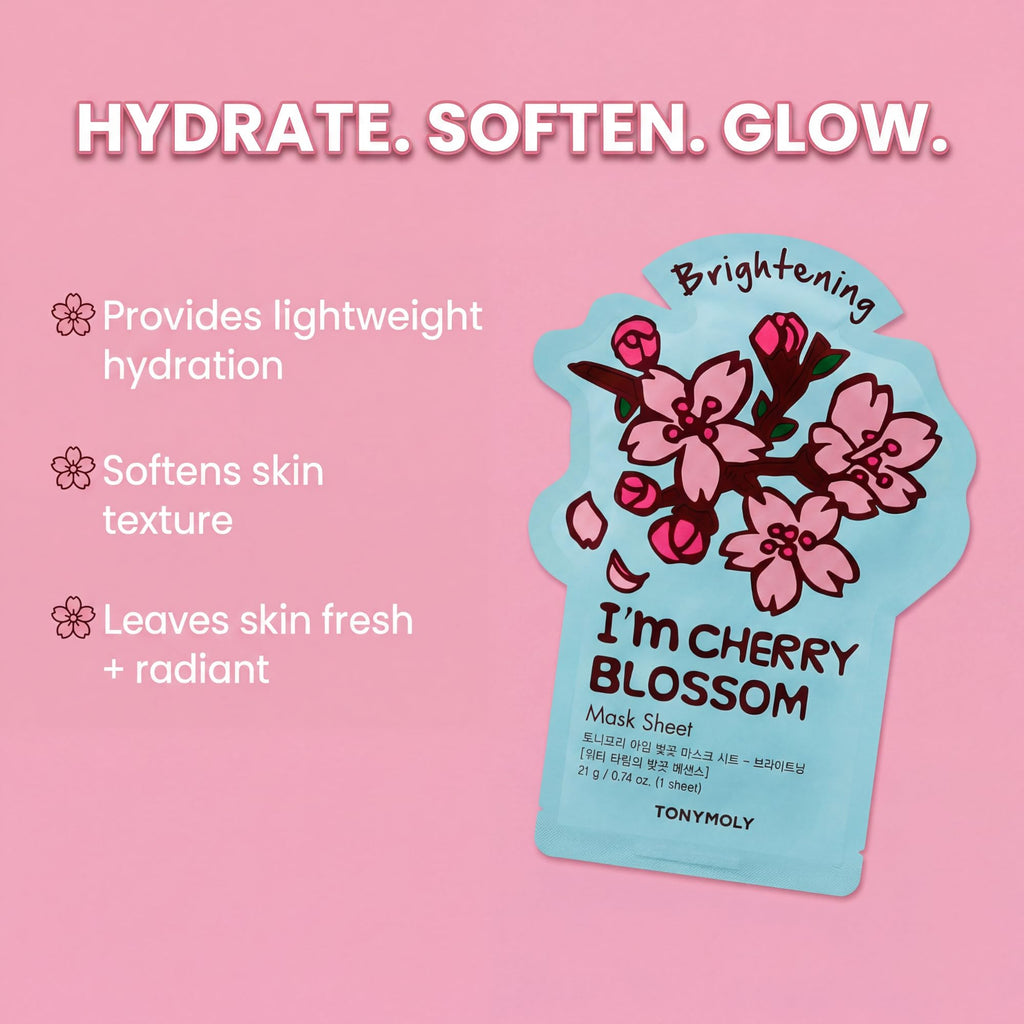 TONYMOLY I’m Sheet Mask Gift Set – Korean Face Mask Variety Pack with Hydrating & Vitamin Essences, 10 Pack