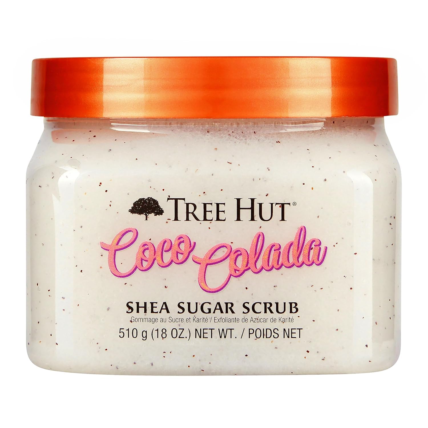 Tree Hut Watermelon Body Scrub, Exfoliating & Hydrating Sugar Scrub with Shea Butter & Essential Oils, Smooth Skin, Body Exfoliator For All Skin Types, Self Care Gifts for Women, Vegan, 18 Oz