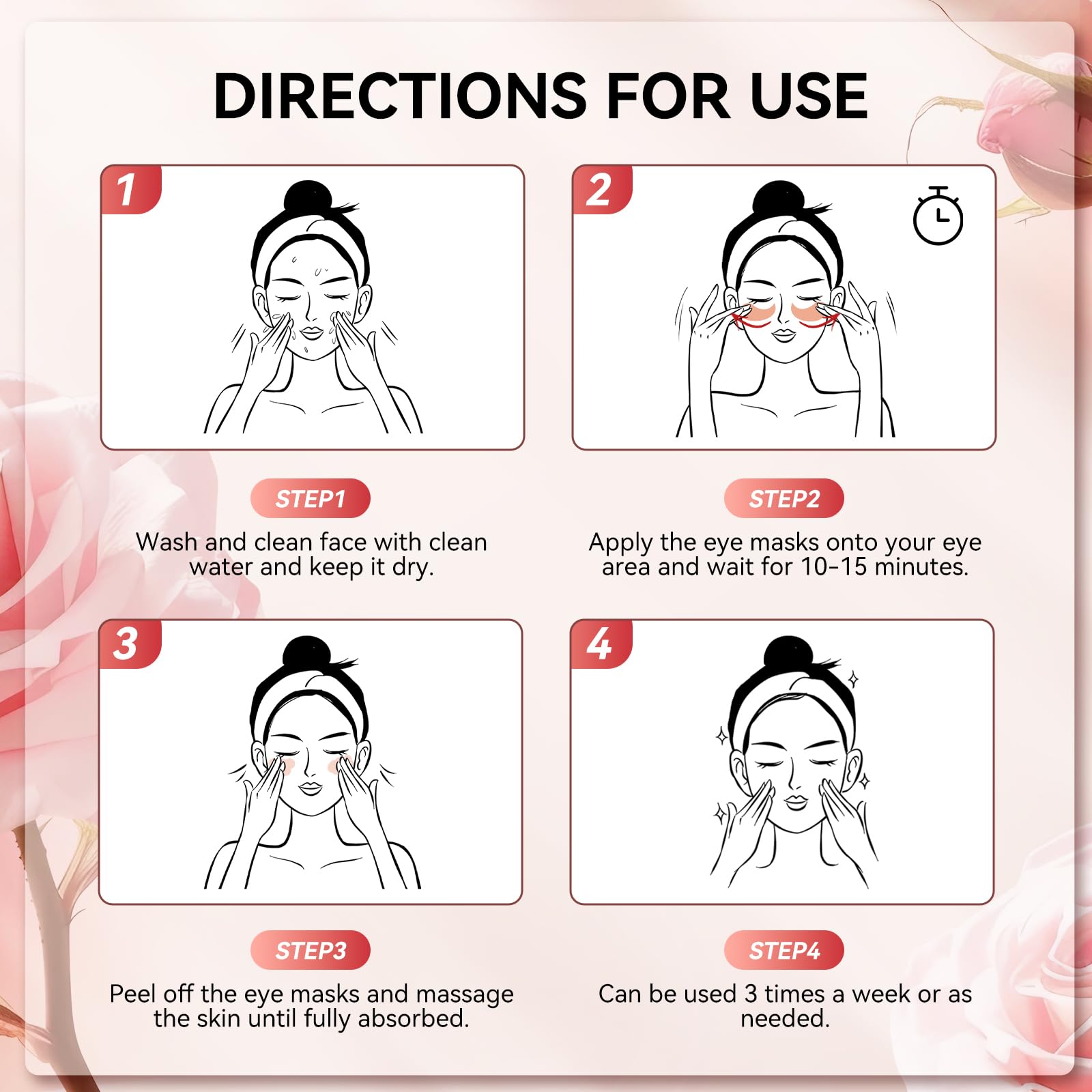 BREYLEE Aloe Vera Eye Masks– 60 Pcs - Puffy Eyes and Dark Circles Treatments – Look Younger and Reduce Wrinkles and Fine Lines Undereye, Improve and Firm eye Skin - Pure Natural Material Extraction