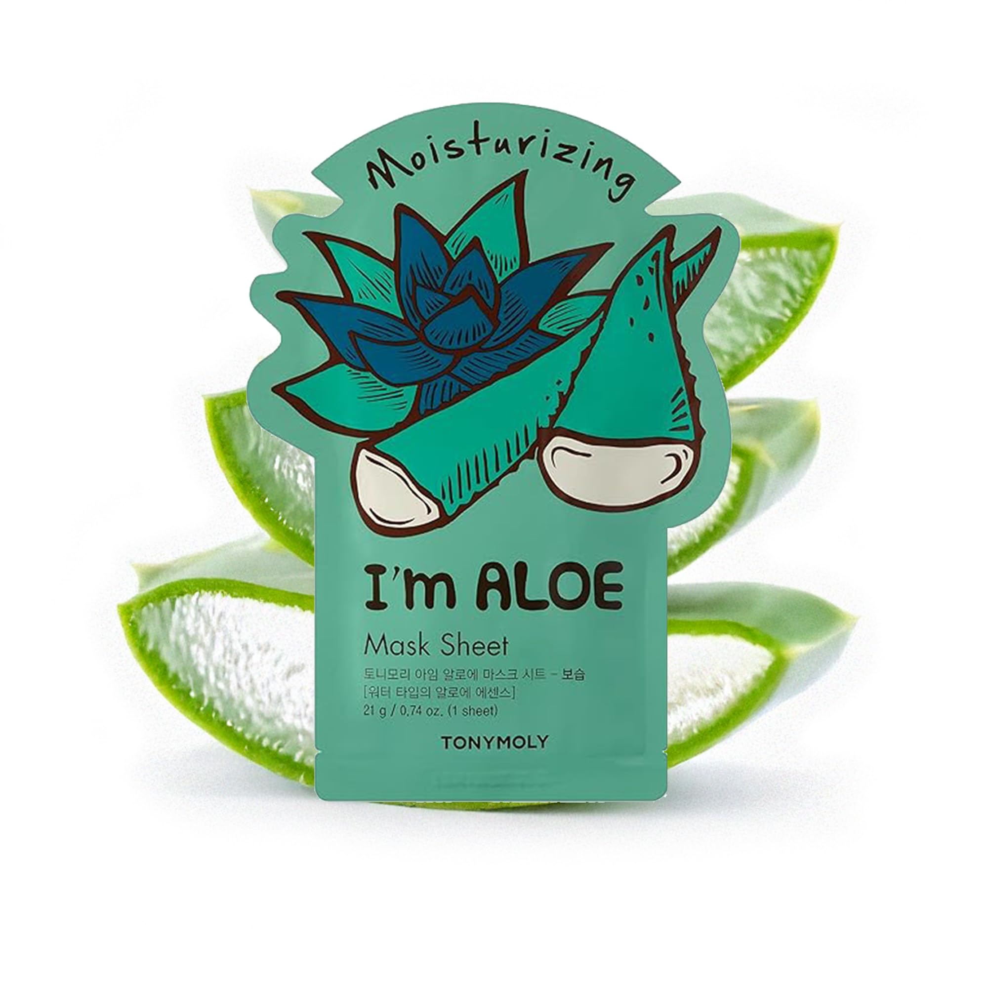 TONYMOLY I’m Sheet Mask Gift Set – Korean Face Mask Variety Pack with Hydrating & Vitamin Essences, 10 Pack