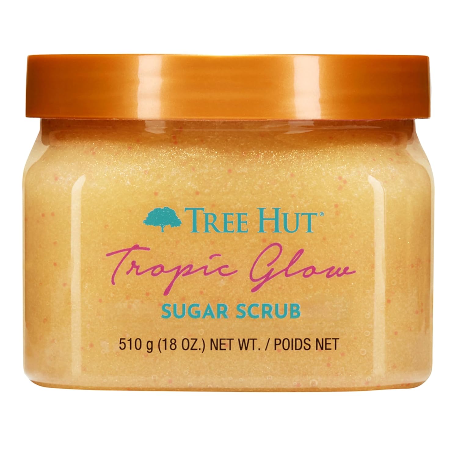 Tree Hut Watermelon Body Scrub, Exfoliating & Hydrating Sugar Scrub with Shea Butter & Essential Oils, Smooth Skin, Body Exfoliator For All Skin Types, Self Care Gifts for Women, Vegan, 18 Oz