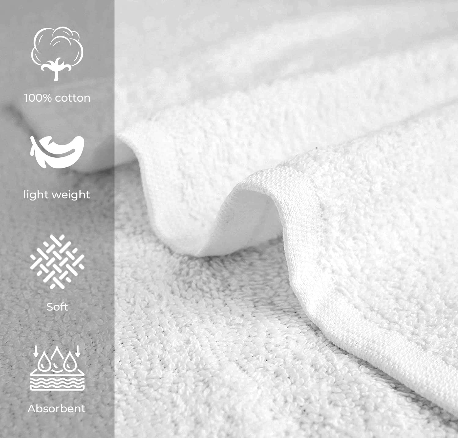 Avalon Towels Salon Towel - Pink Hand Towels Bulk Pack of 24 - 100% Cotton Absorbent Spa, Facial & Gym Towel for Working Out - 16x27 Inches (Not Bleach Proof)