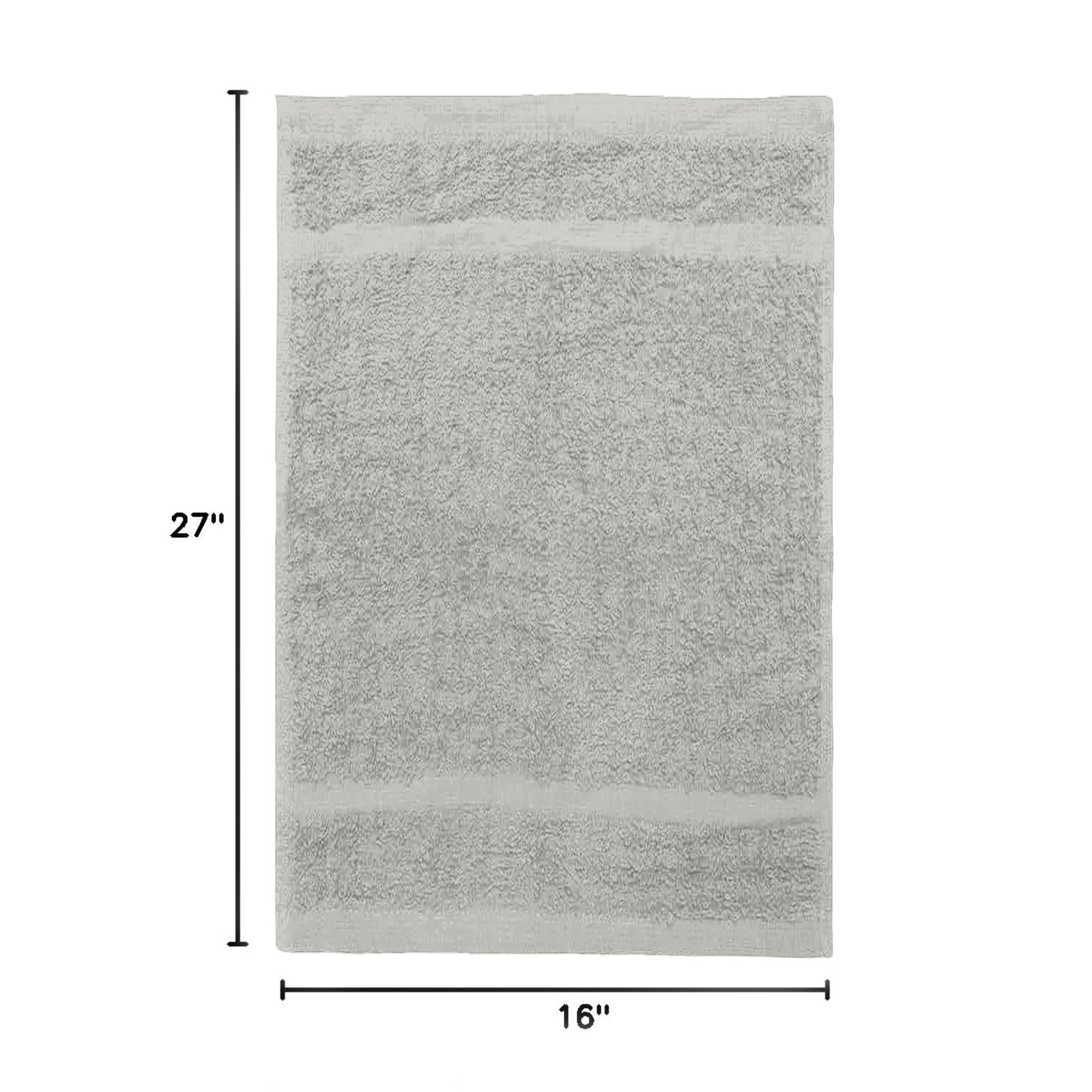 Avalon Towels Salon Towel - Pink Hand Towels Bulk Pack of 24 - 100% Cotton Absorbent Spa, Facial & Gym Towel for Working Out - 16x27 Inches (Not Bleach Proof)