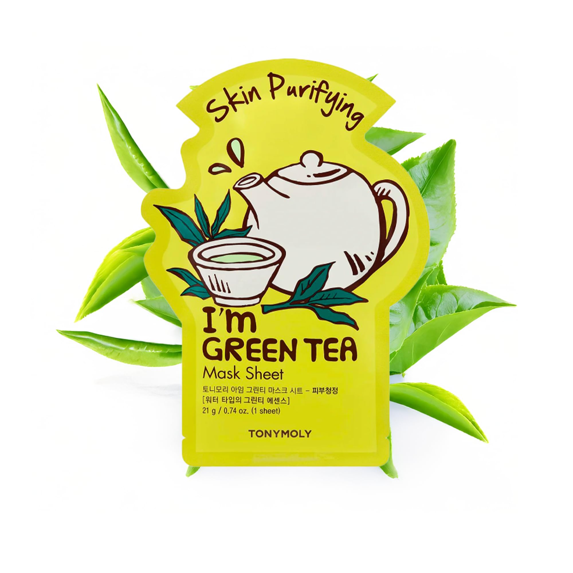 TONYMOLY I’m Sheet Mask Gift Set – Korean Face Mask Variety Pack with Hydrating & Vitamin Essences, 10 Pack
