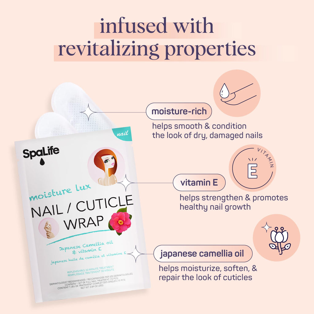 SpaLife Moisturizing Hand Gloves & Foot Mask Socks | Korean Skincare Set for Dry Cracked Hands & Dry Cracked Feet Callus Remover Alternative | Self Care Gifts for Women | 4 Hand, 4 Foot