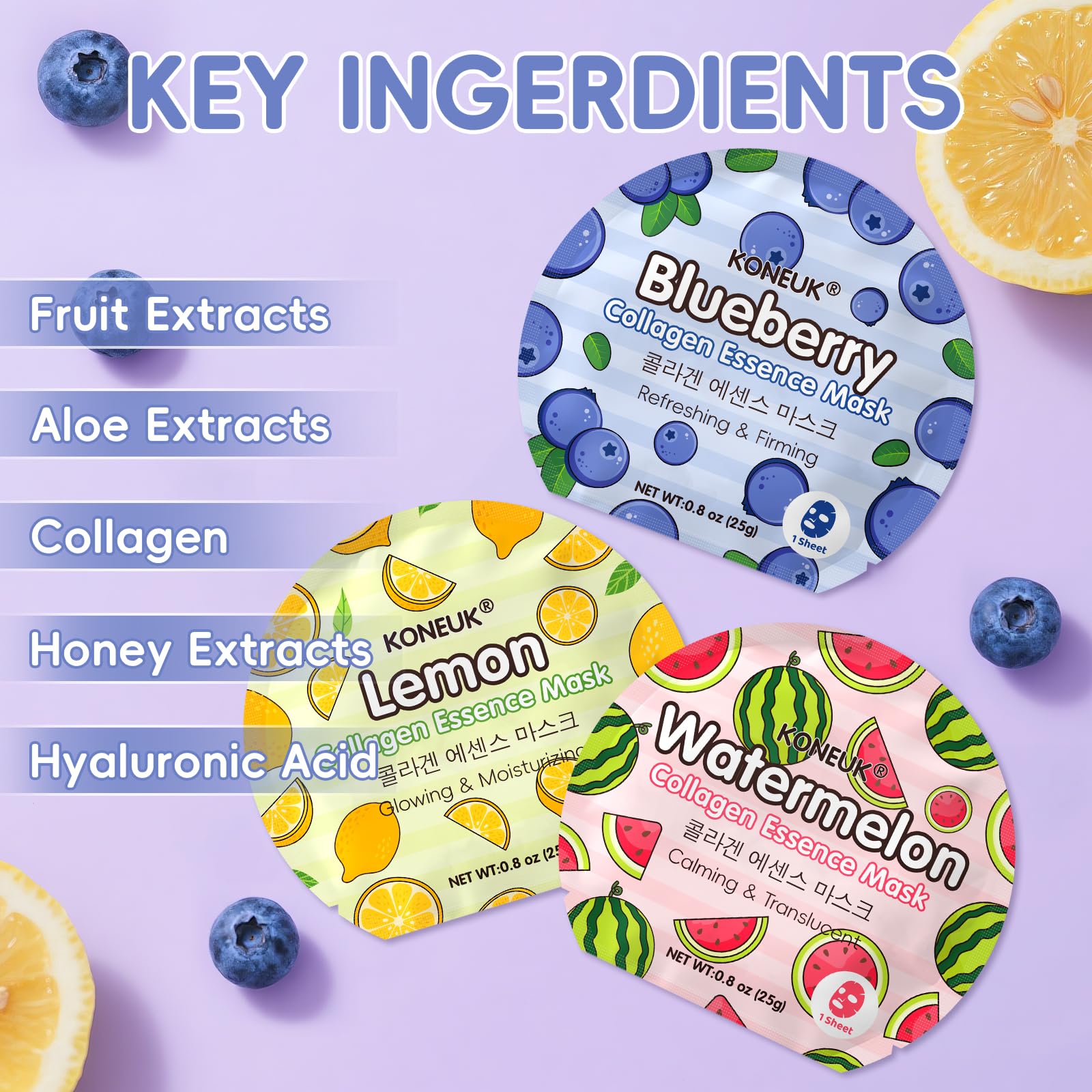 KONEUK 30 Pack Aloe Vera Hydrating Face Masks Skincare, Moisturizing & Soothing Sheet Face Mask for Skin Care, Bulk Aloe Face Masks for After Sun Skin Care, Spa Party Gifts for Women