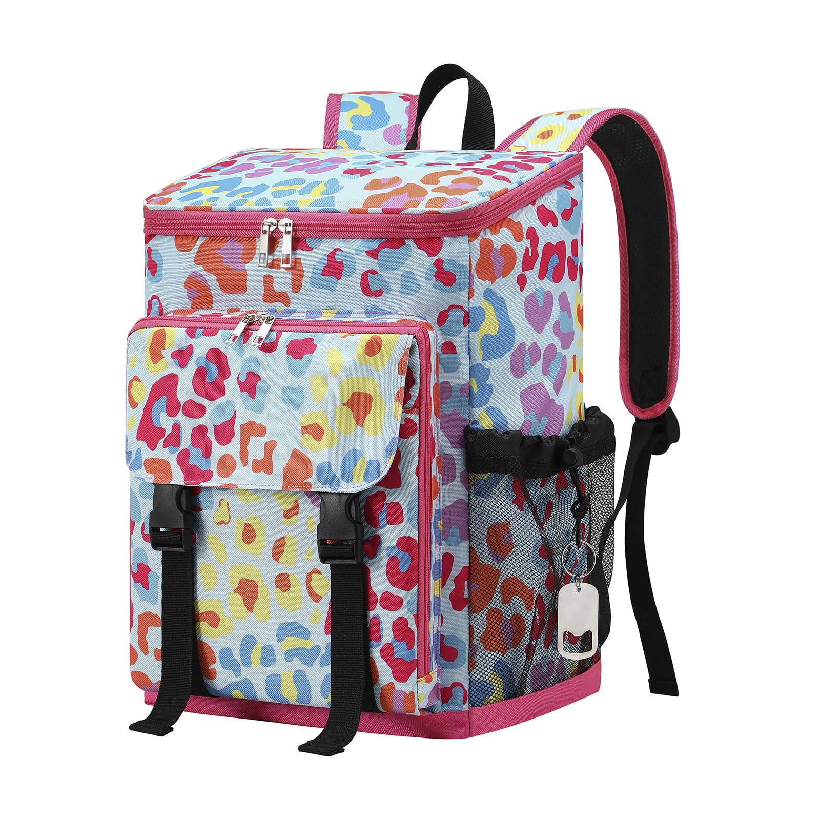 DYSHAYEN Cooler Backpack,Lightweight Backpack Cooler Insulated Leak Proof,30 Cans Soft Cooler Bag for Beach,Camping,Beach,Picnic,Lunch
