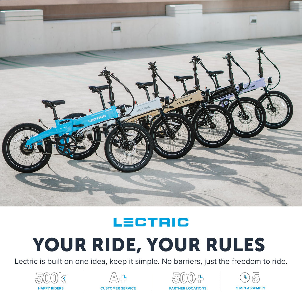 LECTRIC XP Lite2 Folding Electric Bike for Adults - Lightweight eBike with a 48V Battery Powers Up to 45-80 Mile Range, 20Mph Peak 819W Motor, Hydraulic Brakes, LCD Display, 5 Pedal Assist & Throttle