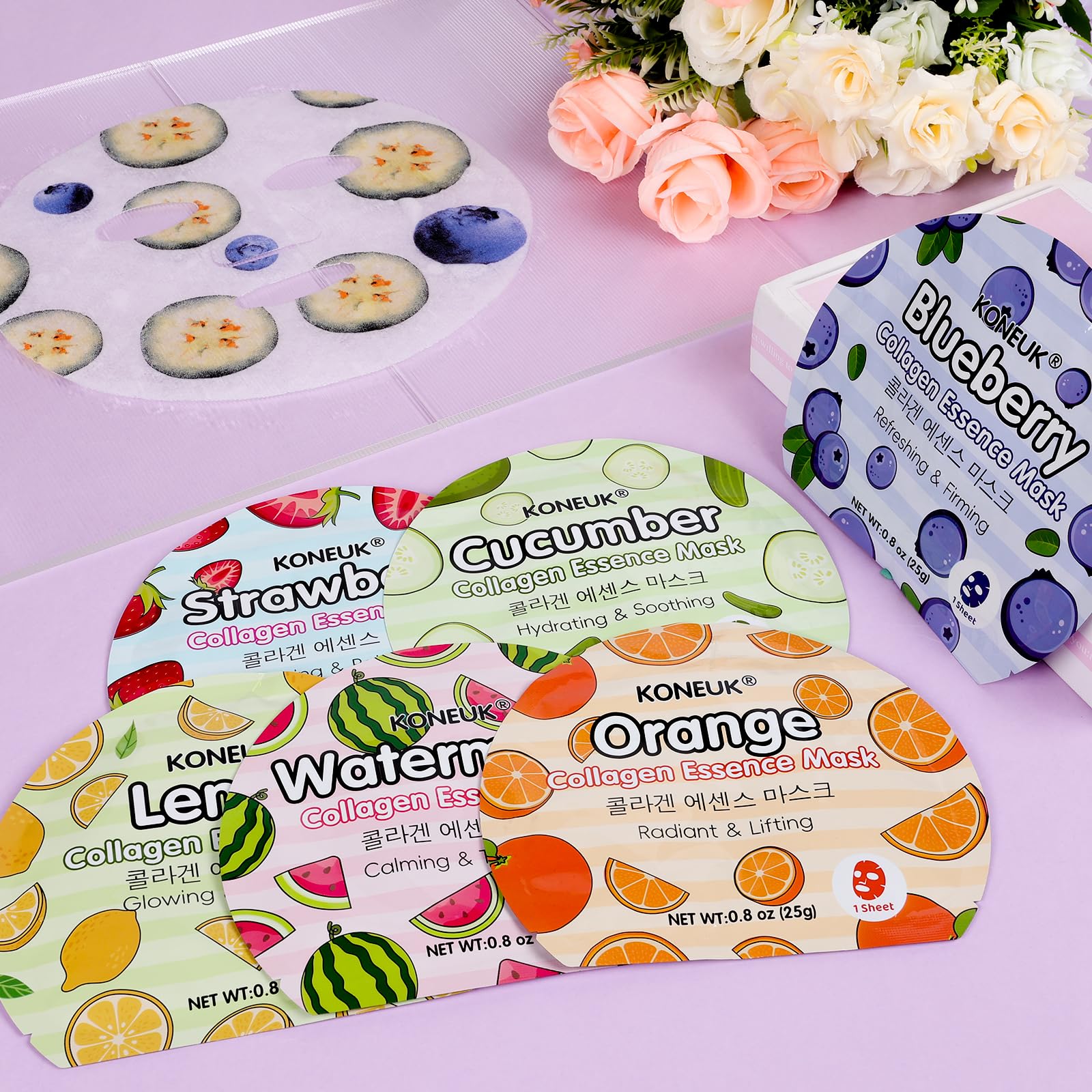 KONEUK 30 Pack Aloe Vera Hydrating Face Masks Skincare, Moisturizing & Soothing Sheet Face Mask for Skin Care, Bulk Aloe Face Masks for After Sun Skin Care, Spa Party Gifts for Women