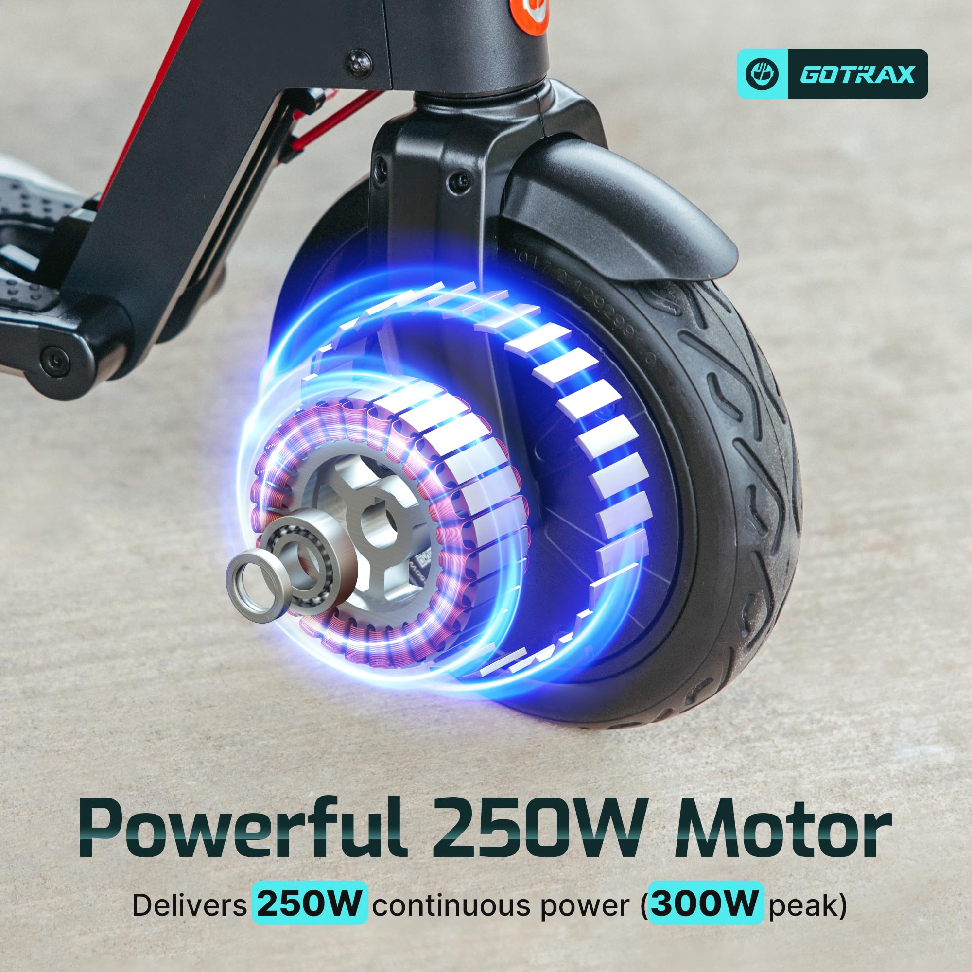 Gotrax GXL V2 Electric Scooter for Adult, 8.5" Solid Tire Max 12 Mile 15.5Mph Speed Powered By 250W Motor, Foldable Commuting E Scooter for Adult