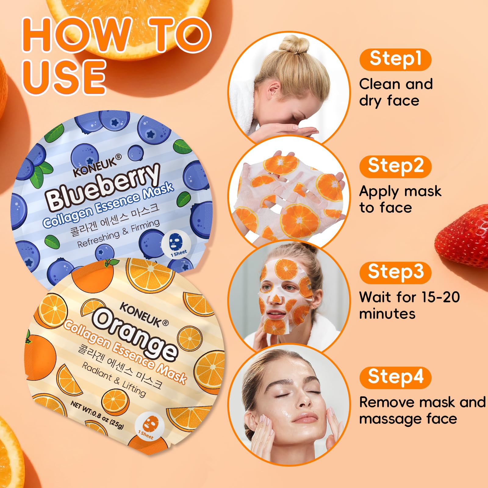 KONEUK 30 Pack Aloe Vera Hydrating Face Masks Skincare, Moisturizing & Soothing Sheet Face Mask for Skin Care, Bulk Aloe Face Masks for After Sun Skin Care, Spa Party Gifts for Women