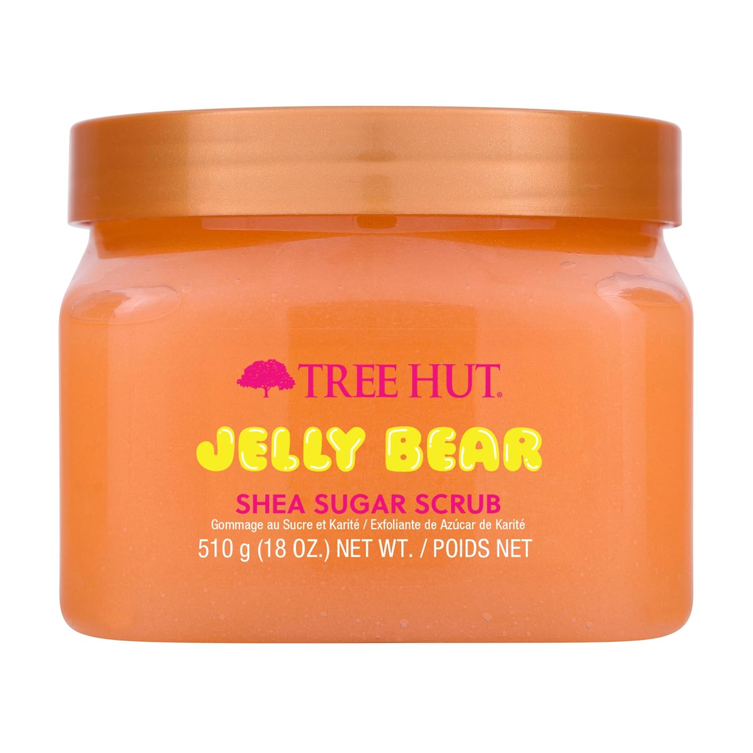 Tree Hut Watermelon Body Scrub, Exfoliating & Hydrating Sugar Scrub with Shea Butter & Essential Oils, Smooth Skin, Body Exfoliator For All Skin Types, Self Care Gifts for Women, Vegan, 18 Oz