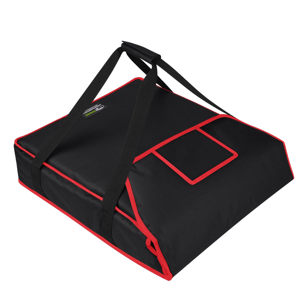 Pizza Bags for Delivery 20" X 20" X 6" - Moisture-Free, Professional Thermal Pizza Warmer, Heavy-Duty Pizza Delivery Bag, Suitable for Restaurants,Picnic Uber Eats & Door Dash（Silver）