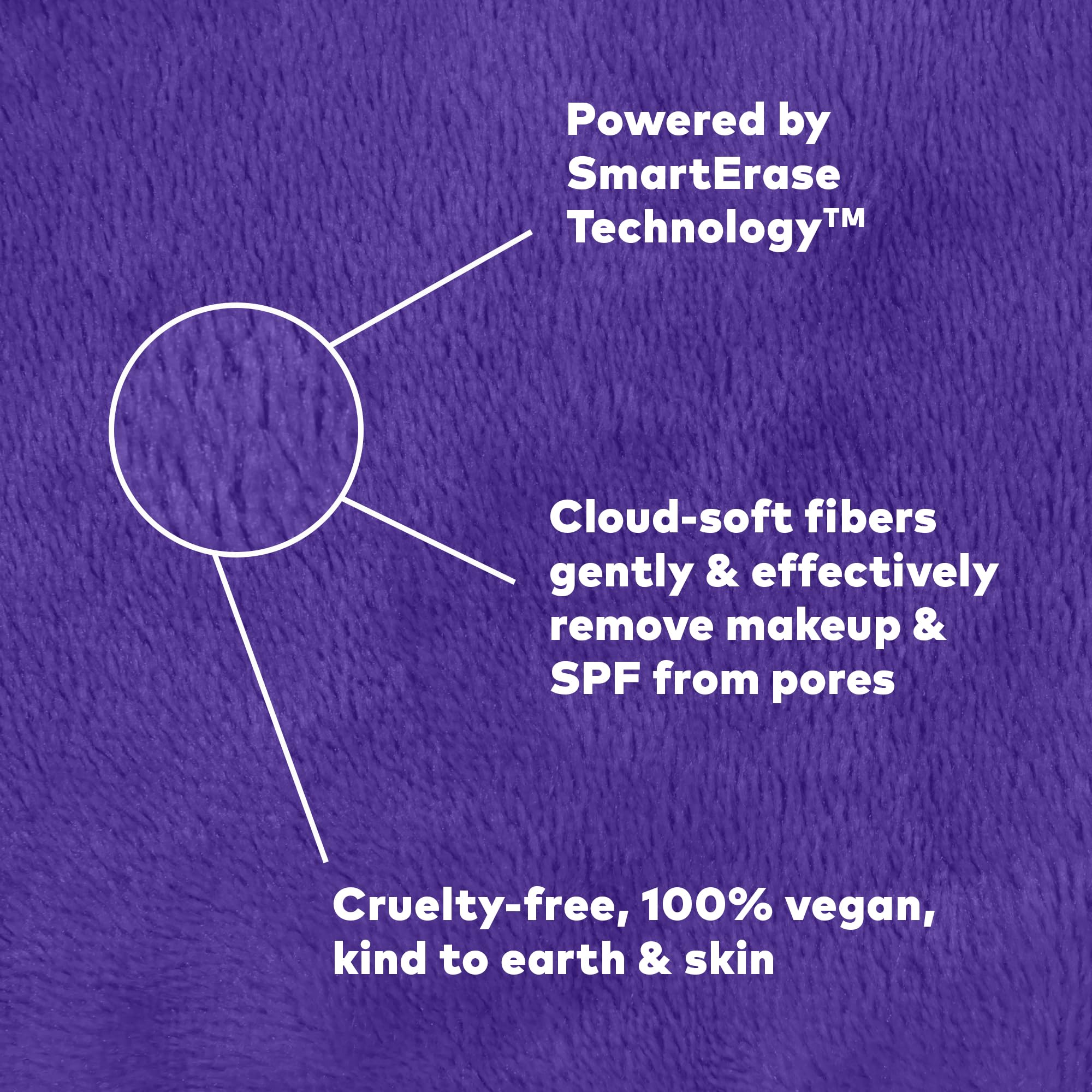 The Original MakeUp Eraser PRO, Effortlessly Remove All Makeup Using Only Water, Including Waterproof Mascara, Eyeliner, Foundation, Lipstick, Sunscreen,and More! Original Pink, 1ct.
