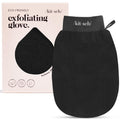 Kitsch Exfoliating Glove 1pc – Korean Exfoliating Mitt & Deep Exfoliating Body Scrubber for Shower, Bath | Body Exfoliator Glove, Dead Skin Remover | Skin Care for Smooth Skin - Leopard
